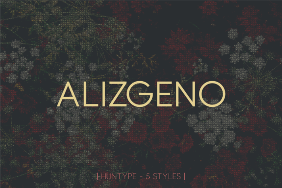 Alizgeno: A Modern Typeface for Building Better Brand Visuals