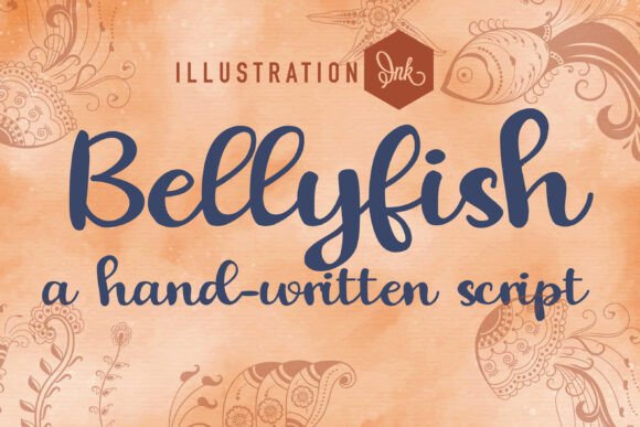 Bellyfish Font: A Script Amp Typeface That Elevates Your Campaign Design