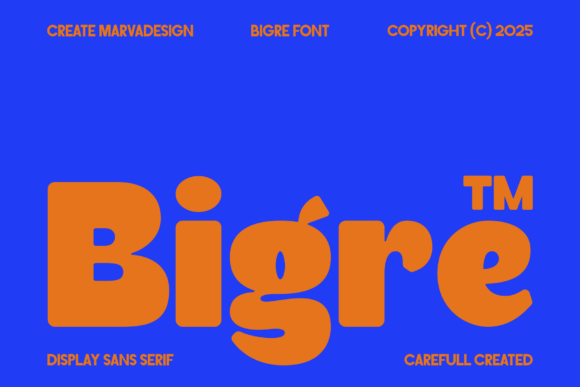 Bigre Font Review: A Bold Choice for Modern Branding