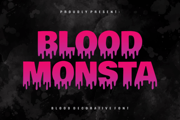 Blood Monsta: A Bold Typeface for Memorable Web Design