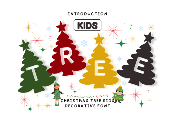 Christmas Tree Kids Font: A Festive Touch for Your Brand Identity