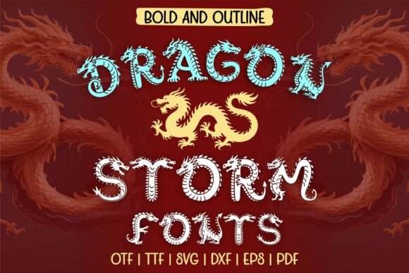 Dragon Storm Typeface: A Bold Choice for Campaign Headlines