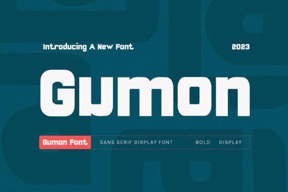 Gumon Font: A Bold Typeface for Creative Makers