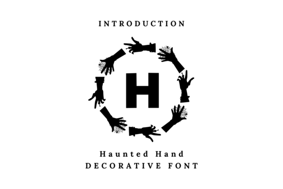 Haunted Hand: A Decorative Typeface for Bold Digital Designs