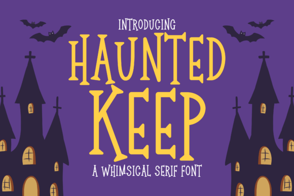 Haunted Keep Font: A Stylish Typeface for Bold Campaigns