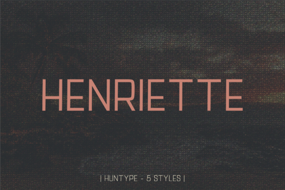 Henriette Font: A Modern Sans Serif for Craft Creators
