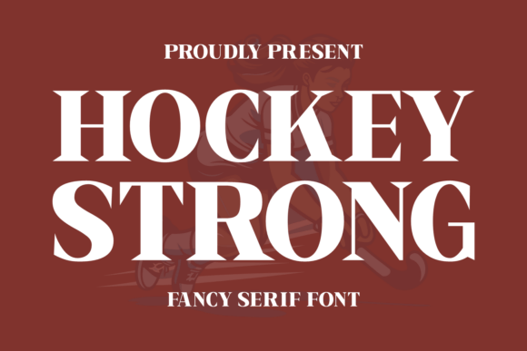 Hockey Strong: A Serif Font for Sophisticated Handmade Creations
