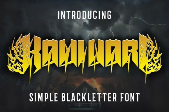 Kaminari Font Review: A Bold Display Typeface for Urban Campaigns