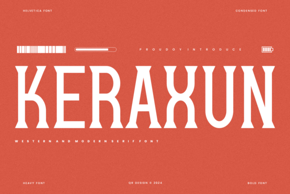 Keraxun Font: A Bold Typeface for Editorial Excellence