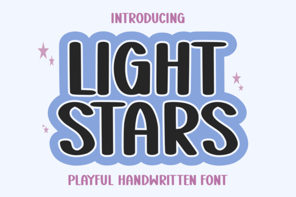 Light Stars: A Playful Font for Magical Marketing Moments