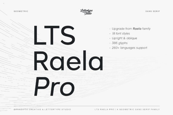 Lts Raela Pro: A Bold, Beautiful Typeface for Digital Design