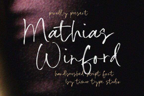 Mathias Winford Font: A Script Amp Standout for Campaign Design