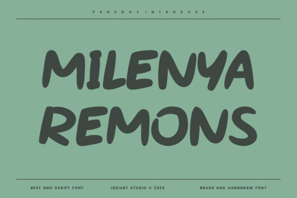 Milenya Remons Font: A Playful Typeface That Elevates Campaigns