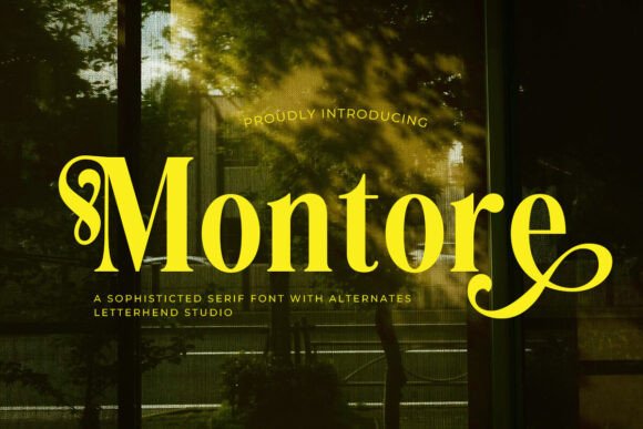 Montore Font: A Timeless Typeface for Digital Design