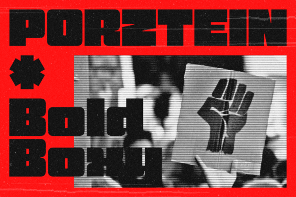 Porztein: A Balanced Sans Serif for Everyday Design