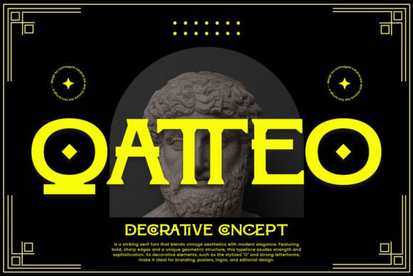 Qatteo: A Serif Font for Editorial Excellence
