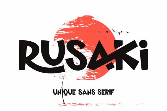 Rusaki Font: A Sleek Typeface for Stronger Branding