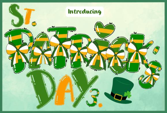 St. Patrick’s Day3 Font: A Festive Typeface for Business Branding