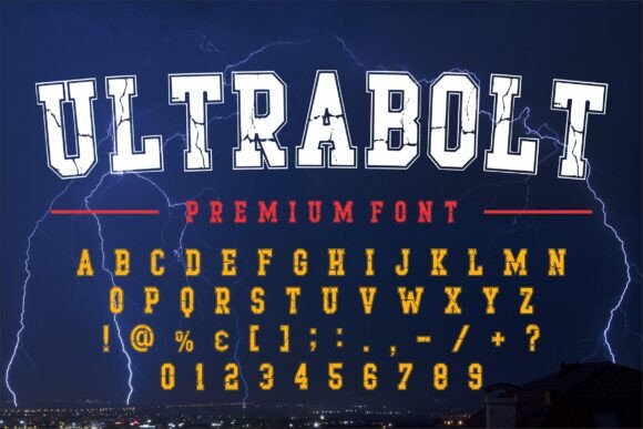 Ultra Bolt Font: A Bold Slab Serif for Impactful Web Design
