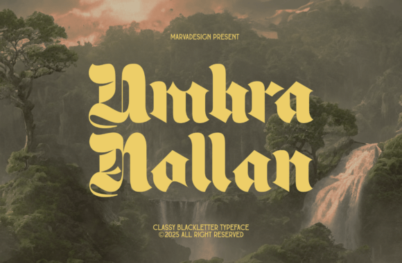 Umbra Nollan Font: A Bold Choice for Building Brand Trust