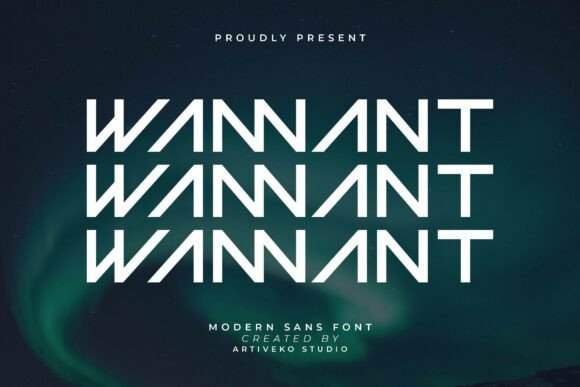 Wannant: The Modern Typeface for Digital Branding